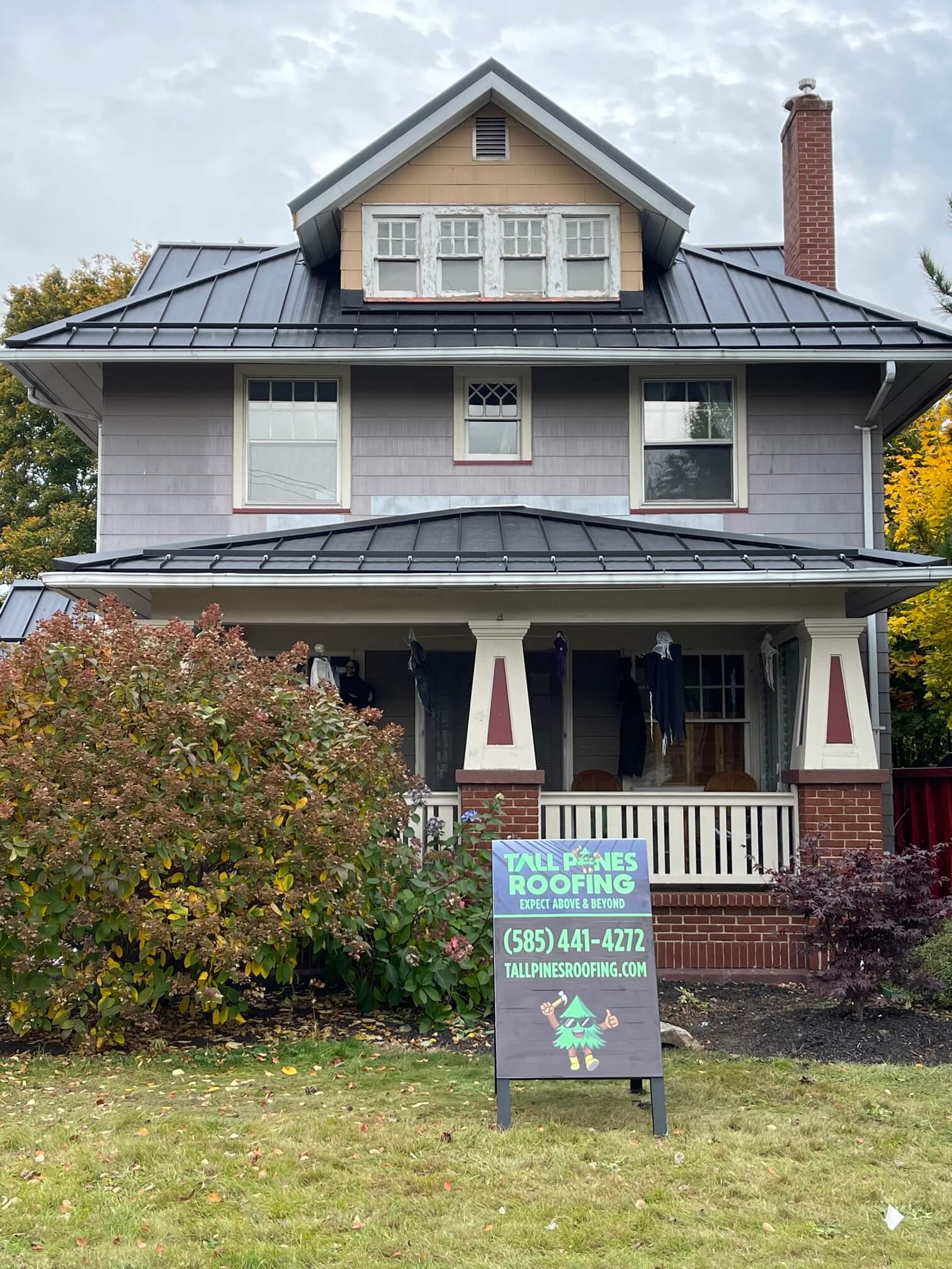New Metal Roof After Rochester NY